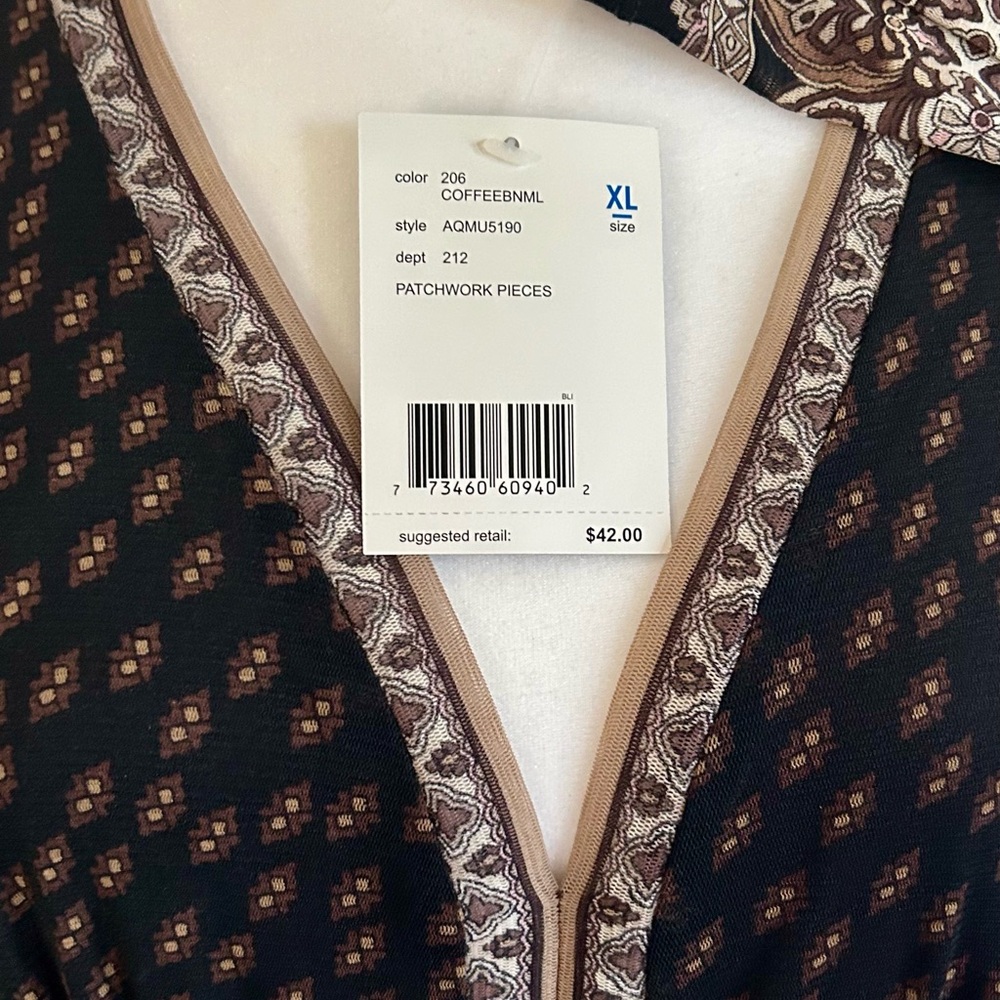 Liz Claiborne Axcess blouse NWT - Picture 2 of 8